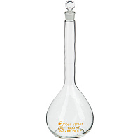 Колба мерная с пробкой 2-1000 ПМ