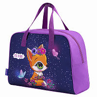 Сумка для занятий BRAUBERG с ручками, 35x25x15 см, "Little fox", 271591 фото Сумка для занятий BRAUBERG с ручками, 35x25x15 см, "Little fox", 271591