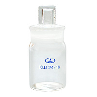 Стаканчик медицинский бесцветный стеклянный 20 мл