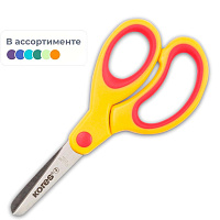 Ножницы детские Kores Softgrip 130 мм универсальные тупоконечные фото Ножницы детские Kores Softgrip 130 мм универсальные тупоконечные