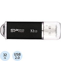 Флешка USB 2.0 32 ГБ Silicon Power Ultima II-I (SP032GBUF2M01V1K) фото Флешка USB 2.0 32 ГБ Silicon Power Ultima II-I (SP032GBUF2M01V1K)