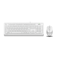 Набор клавиатура+мышь A4Tech Fstyler F1010 клав:бел/сер мышь:бел/сер USB фото Набор клавиатура+мышь A4Tech Fstyler F1010 клав:бел/сер мышь:бел/сер USB