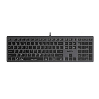 Клавиатура проводная A4Tech Fstyler FX60H (FX60H GREY/WHITE) фото Клавиатура проводная A4Tech Fstyler FX60H (FX60H GREY/WHITE)