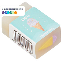 Ластик Deli EH301 ПВХ прямоугольный 38x25x17 мм фото Ластик Deli EH301 ПВХ прямоугольный 38x25x17 мм