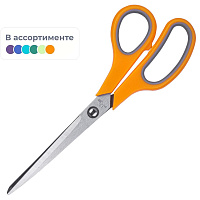 Ножницы 230 мм Deli Essential Soft с пластиковыми прорезиненными анатомическими ручками фото Ножницы 230 мм Deli Essential Soft с пластиковыми прорезиненными анатомическими ручками