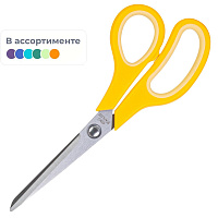 Ножницы 195 мм Deli Essential Soft с пластиковыми прорезиненными анатомическими ручками фото Ножницы 195 мм Deli Essential Soft с пластиковыми прорезиненными анатомическими ручками
