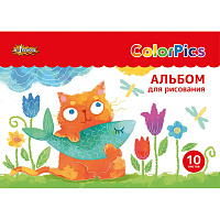 Альбом для рисования Комус Класс (№1 School) ColorPics А4 10 листов (4 штуки в упаковке) фото Альбом для рисования Комус Класс (№1 School) ColorPics А4 10 листов (4 штуки в упаковке)