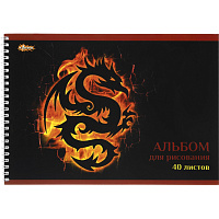 Альбом для рисования №1 School Dragon А4 40 листов фото Альбом для рисования №1 School Dragon А4 40 листов