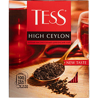 Чай черный Tess High Ceylon 100 пакетиков фото Чай черный Tess High Ceylon 100 пакетиков