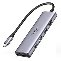 Разветвитель USB Ugreen CM511 (60383) фото Разветвитель USB Ugreen CM511 (60383)
