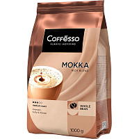 Кофе в зернах Coffesso Mокка 1 кг (пакет) фото Кофе в зернах Coffesso Mокка 1 кг (пакет)