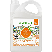 Гель для душа Synergetic Карамельное яблоко и ваниль 3500 мл фото Гель для душа Synergetic Карамельное яблоко и ваниль 3500 мл