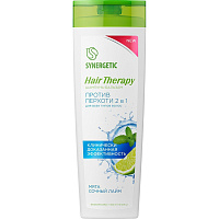 Шампунь бальзам Synergetic Против перхоти 2 в 1 Hair Therapy 400 мл фото Шампунь бальзам Synergetic Против перхоти 2 в 1 Hair Therapy 400 мл