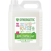 Гель для стирки Synergetic 2 в 1 c пятновыводителем 5 л фото Гель для стирки Synergetic 2 в 1 c пятновыводителем 5 л