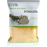 Соль для ванн Dream Nature с пеной для ванн Ромашка 500 г фото Соль для ванн Dream Nature с пеной для ванн Ромашка 500 г