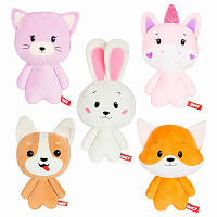Игрушка мягкая "ЗВЕРЯТА", ассорти, 21-25 см, FANCY, DDLI0 фото Игрушка мягкая "ЗВЕРЯТА", ассорти, 21-25 см, FANCY, DDLI0