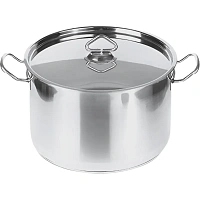 Кастрюля 5л нерж.тройное дно d=235 h=130, ИНДУКЦИЯ, LUXSTAHL, кт148 фото Кастрюля 5л нерж.тройное дно d=235 h=130, ИНДУКЦИЯ, LUXSTAHL, кт148