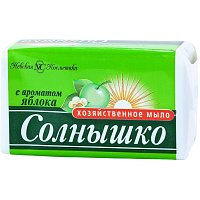 Мыло хозяйственное Солнышко 70.5% 140 г фото Мыло хозяйственное Солнышко 70.5% 140 г