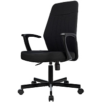 Кресло офисное Easy Chair 224 PPU черное (ткань, металл) фото Кресло офисное Easy Chair 224 PPU черное (ткань, металл)