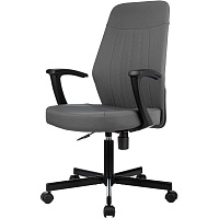 Кресло офисное Easy Chair 224 PPU серое (ткань, металл) фото Кресло офисное Easy Chair 224 PPU серое (ткань, металл)