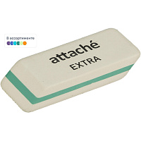 Ластик Attache Extra из натурального каучука прямоугольный 50x19x8 мм фото Ластик Attache Extra из натурального каучука прямоугольный 50x19x8 мм