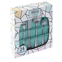 Набор столовых приборов на 6 персон Deco Florence (24 предмета) фото Набор столовых приборов на 6 персон Deco Florence (24 предмета)