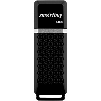 Флешка USB 2.0 64 ГБ Smartbuy Quartz (SB64GBQZ-K) фото Флешка USB 2.0 64 ГБ Smartbuy Quartz (SB64GBQZ-K)