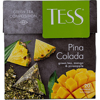 Чай зеленый Tess Pina Colada 20 пакетиков (манго, ананас) фото Чай зеленый Tess Pina Colada 20 пакетиков (манго, ананас)