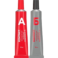 Клей эпоксидный Контакт универсальный 18 мл прозрачный (22338)