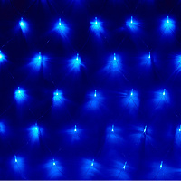 Электрогирлянда голубой 2х3 м