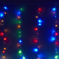 Электрогирлянда разноцветный свет 3х3 м