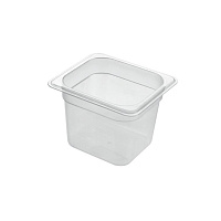 Гастроемкость Restola GN 1/6 17.6x16.2x15 см 2.4 л полипропилен фото Гастроемкость Restola GN 1/6 17.6x16.2x15 см 2.4 л полипропилен