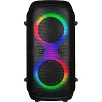 Портативная акустика Sven АС PS-800 чёрная с подсветкой (SV-021511)