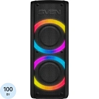 Портативная акустика Sven АС PS-710 чёрная с подсветкой (SV-021696)