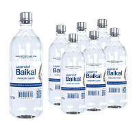 Вода питьевая Legend of Baikal газированная стекло 0.75 л (6 штук в упаковке) фото Вода питьевая Legend of Baikal газированная стекло 0.75 л (6 штук в упаковке)