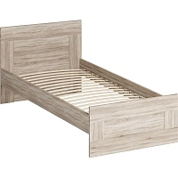 Кровать ШС_одинарная Сириус 90х200 дуб сонома фото Кровать ШС_одинарная Сириус 90х200 дуб сонома