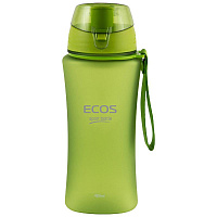 Бутылка для воды Ecos 480 мл SK5014 зеленая фото Бутылка для воды Ecos 480 мл SK5014 зеленая