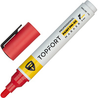 Маркер промышленный TOPFORT Paint для универсальной маркировки красный 3-6 мм фото Маркер промышленный TOPFORT Paint для универсальной маркировки красный 3-6 мм
