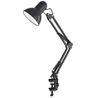 Светильник настольный Ultraflash UF-312P С02 черный фото Светильник настольный Ultraflash UF-312P С02 черный