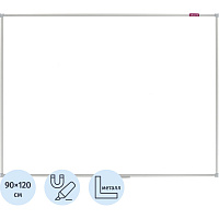 Доска магнитно-маркерная 90х120 Attache Economy лак, алюмин.рама 1344500