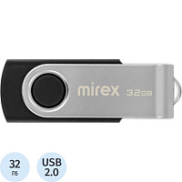 Флешка USB 2.0 32 ГБ Mirex Swivel (13600-FMURUS32) фото Флешка USB 2.0 32 ГБ Mirex Swivel (13600-FMURUS32)