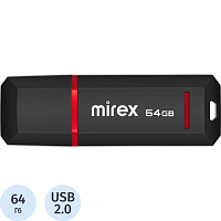 Флешка USB 2.0 64 ГБ Mirex Knight (13600-FMUKNT64) фото Флешка USB 2.0 64 ГБ Mirex Knight (13600-FMUKNT64)