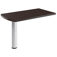 Приставка к столу с опорой Born (венге, 1200x700x750 мм) фото Приставка к столу с опорой Born (венге, 1200x700x750 мм)