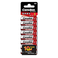 Батарейка AA пальчиковая Camelion Plus Alkaline (8 штук в упаковке) фото Батарейка AA пальчиковая Camelion Plus Alkaline (8 штук в упаковке)