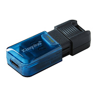 Флешка USB 3.0 64 ГБ Kingston Datatraveler 80M (DT80M/64GB) фото Флешка USB 3.0 64 ГБ Kingston Datatraveler 80M (DT80M/64GB)