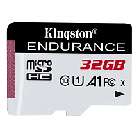 Карта памяти 32 ГБ microSDHC Kingston High Endurance SDCE/32GB Class 10 UHS-I U1 A1 фото Карта памяти 32 ГБ microSDHC Kingston High Endurance SDCE/32GB Class 10 UHS-I U1 A1