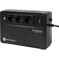 ИБП Systeme Electric Back-Save BV 800 ВА, 3xSchuko, 230В, USB (BVSE800RS) фото ИБП Systeme Electric Back-Save BV 800 ВА, 3xSchuko, 230В, USB (BVSE800RS)