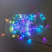 Электрогирлянда Нить Smart-String разноцветный свет 100 светодиодов 10 м фото Электрогирлянда Нить Smart-String разноцветный свет 100 светодиодов 10 м