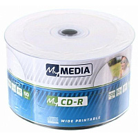 Диск CD-R Mymedia 700 МБ 52x pack wrap 69206 (50 штук в упаковке) фото Диск CD-R Mymedia 700 МБ 52x pack wrap 69206 (50 штук в упаковке)