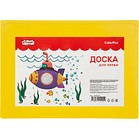 Доска для лепки Комус Класс (№1 School) ColorPics А4 желтая фото Доска для лепки Комус Класс (№1 School) ColorPics А4 желтая